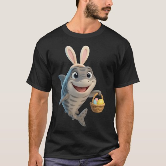 Paaspyjama-haai T-shirt (Voorkant)