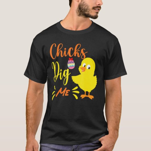 Paaspyjama Pasen Paaskip Dig me Mannen Vrouwen Kin T-shirt (Voorkant)