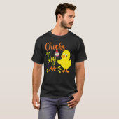 Paaspyjama Pasen Paaskip Dig me Mannen Vrouwen Kin T-shirt (Voorkant volledig)