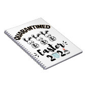 Paasquarantaine 2021 Happy Easter 2021 Shirt Notitieboek (Rechterzijde)