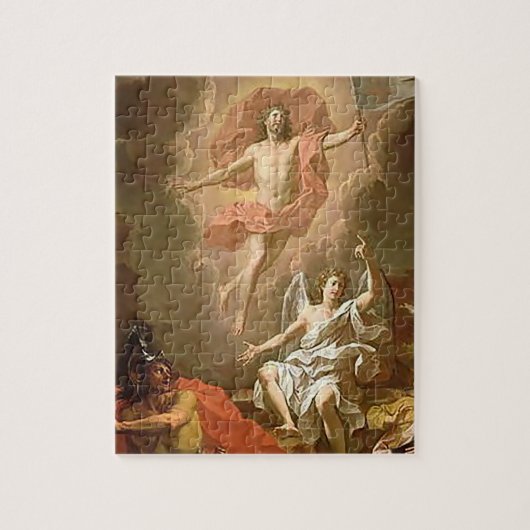 Paasraadsel De Opstanding Van Jezus Legpuzzel (Verticaal)
