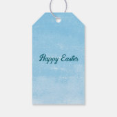 Paasraketkonijn Cadeaulabel (Achterkant)
