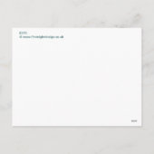 Paasreis van Goose en Frog Feestdagenkaart (Achterkant)