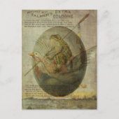 Paasreis van Goose en Frog Feestdagenkaart (Voorkant)