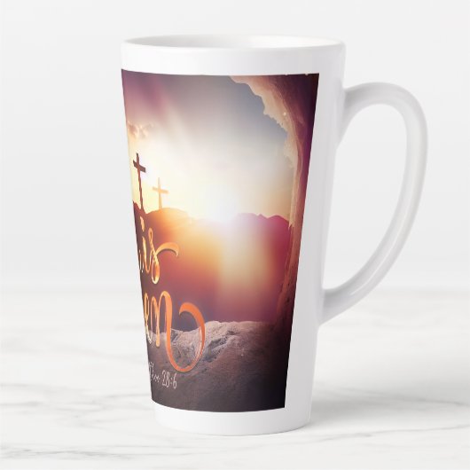 Paasreligie die hij is ontstaan latte mok (Rechts)