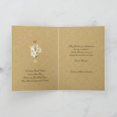 Paasreligie Reurrectie Jezus Christelijk Holi Feestdagen Kaart (Binnen)