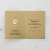 Paasreligie Reurrectie Jezus Christelijk Holi Feestdagen Kaart (Binnen)