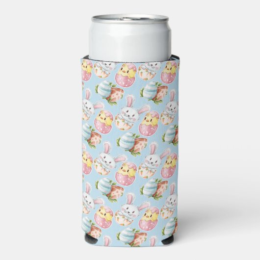 Paasritters Cozy Seltzer Blikjeskoeler (Seltzer Voorkant)