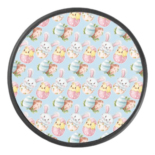 Paasritters Hockey Puck (Voorkant)