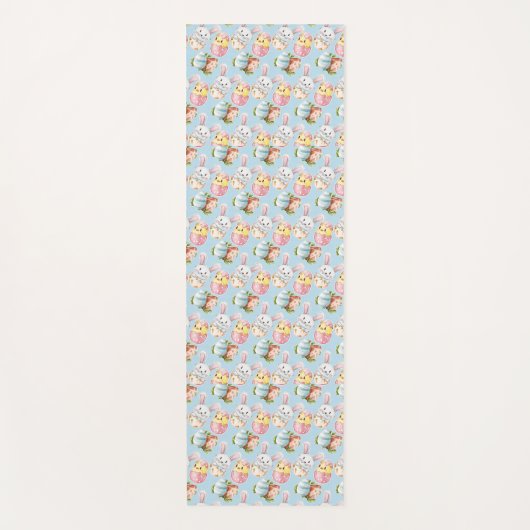 Paasritters Yoga Mat (Voorkant)