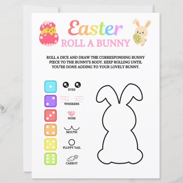 Paasrol Een konijnenspel (Voorkant)