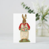 Paassalutaties  feestdagenkaart (Staand voorkant)