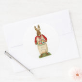 Paassalutaties  ronde sticker (Envelop)