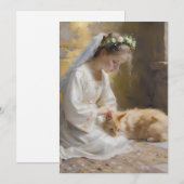 Paasscène A - Oliën Feestdagenkaart (Voorkant / Achterkant)