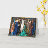 Paasscène van de kruisiging. kaart (Gele Bloem)