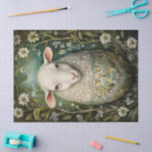 Paasschaap Tissuepapier (Craft)