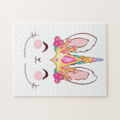 Paasschild voor vrouwelijke Kinderen Legpuzzel (Horizontaal)