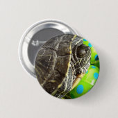 Paasschildpad Ronde Button 5,7 Cm (Voorkant /achterkant)