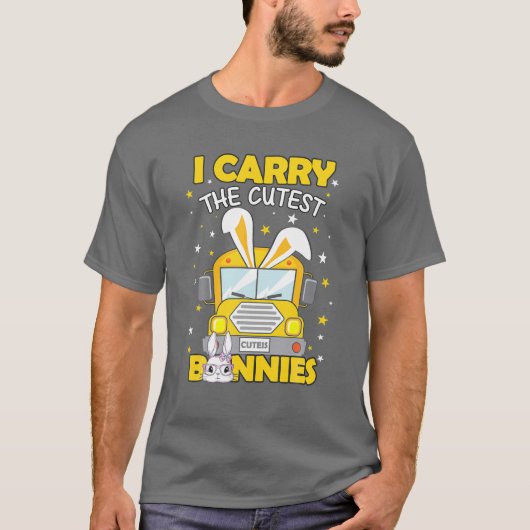 Paasschoolbus: paasdag t-shirt (Voorkant)