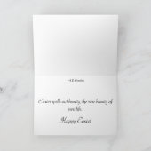 Paasschoonheid Feestdagen Kaart (Binnen)