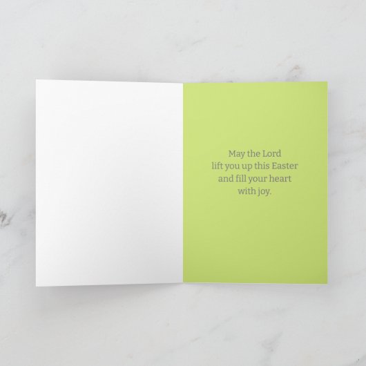 Paasscripten Corinthians Palm Leaves Bijbel Kaart (Binnen)