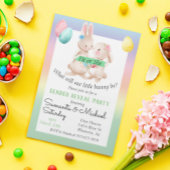 Paasseksfeest Baby onthullen lente bunny Kaart