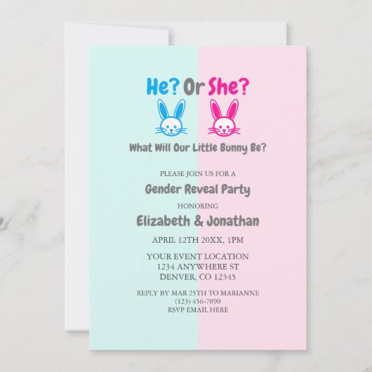 Paasseksfeest Kaart (Voorkant)