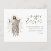 Paasservice Church Visitor Packets Briefkaart (Voorkant)