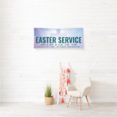 Paasservice Tijdbanner voor kerken Spandoek (Insitu)