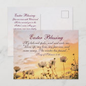 Paasslagzong van liedjes van 2:10 Bijbelversie Feestdagenkaart (Voorkant / Achterkant)