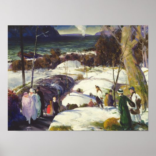 Paassneeuw Poster (Voorkant)