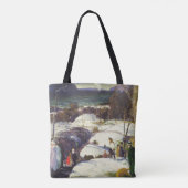 Paassneeuw Tote Bag (Achterkant)