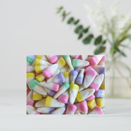 Paassnoep Corn Feestdagenkaart (Staand voorkant)