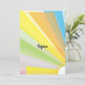 PaasSonrise Herurrection-groet Feestdagenkaart (Staand voorkant)