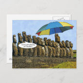 Paasstandbeelden Briefkaart (Voorkant / Achterkant)