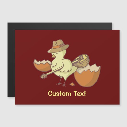 Paassteen met Bouzouki (Voorkant / Achterkant)