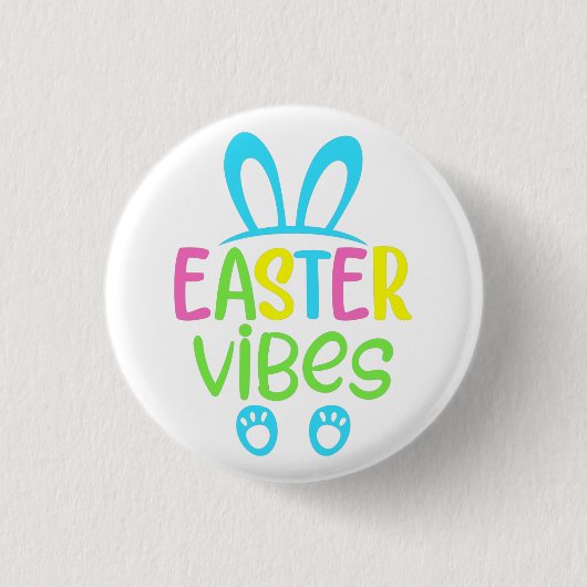 Paasstemming Pastel Ronde Button 3,2 Cm (Voorkant)