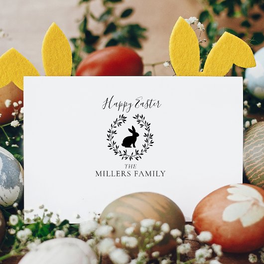 Paasstempel van de Kaart Rubberstempel