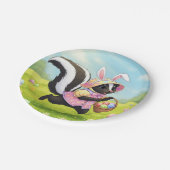 paasstinkdier papieren bordje (Gekanteld)