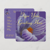 Paasstraaluitvindingen Pasen Pasen Kaarten persona (Voorkant / Achterkant)