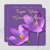 Paasstraaluitvindingen Pasen Pasen Kaarten persona (Voorkant / Achterkant)