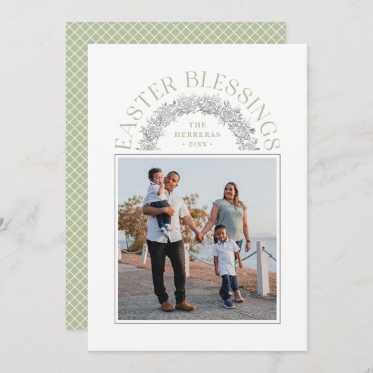 Paasstraalverslaafden met een grote artsfotokaart  (Voorkant / Achterkant)