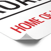 Paasstraat Poster (Hoek)