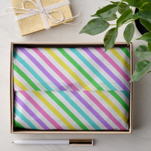 Paasstreep 8 Tissuepapier (Geschenk)