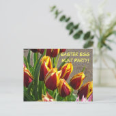 Paastante Hunt Party! Uitnodigingsbriefkaarten Tul Briefkaart (Staand voorkant)