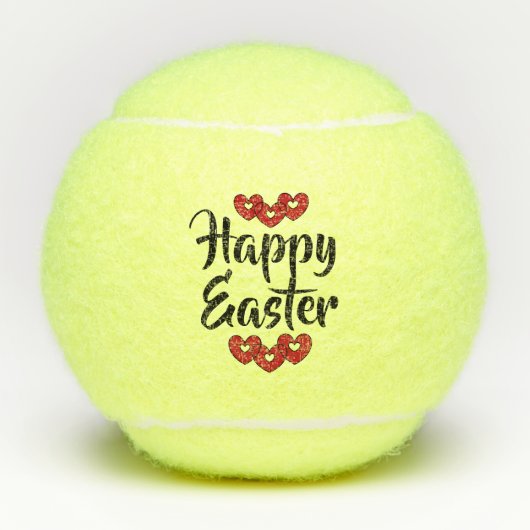 Paastennisballen van dalDesignNZ Tennisballen (Voorkant)