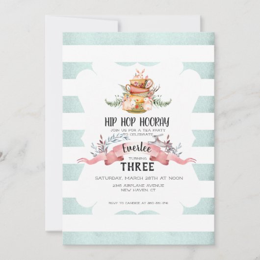 Paastheefeest Kaart (Voorkant)