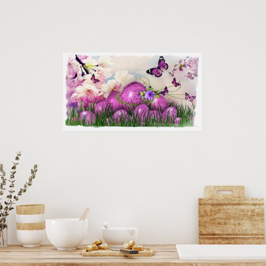 Paasthema Poster (Keuken)