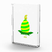 Paastijd wenst verticaal fotoblok (Rechts)