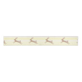 Paastribbon met Leaping Bunny Design Grosgrain Lint (Voorkant)